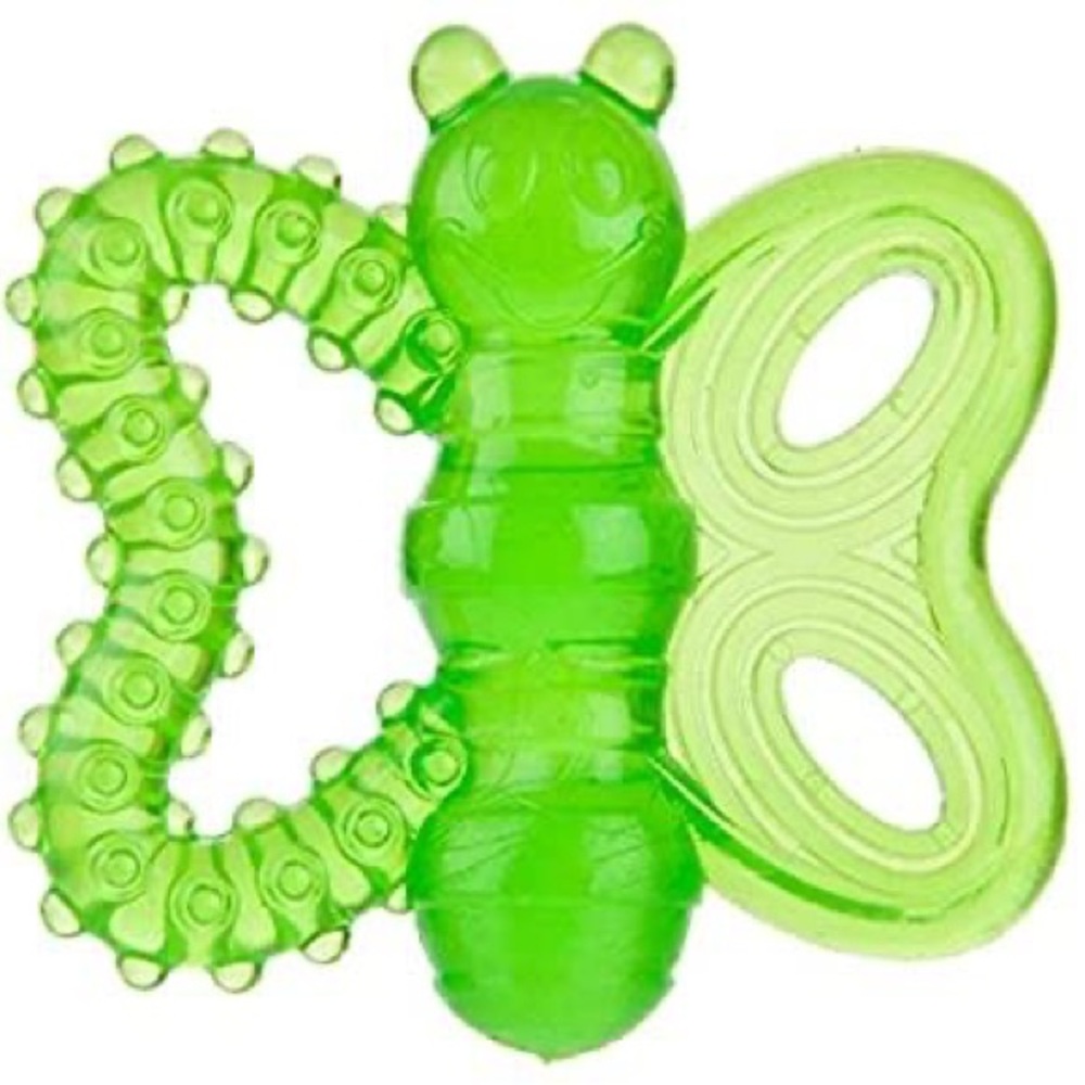 JW Butterfly Puppy Teether Dog Toy - Lot of 6